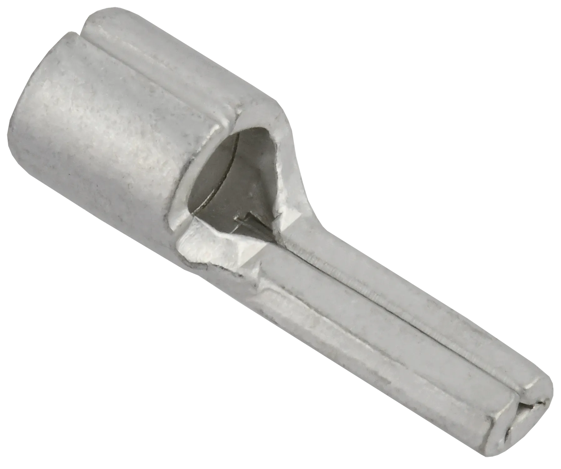 Наконечник штифтовой плоский НШП 10–12 без изоляции (100шт/упак) IEK