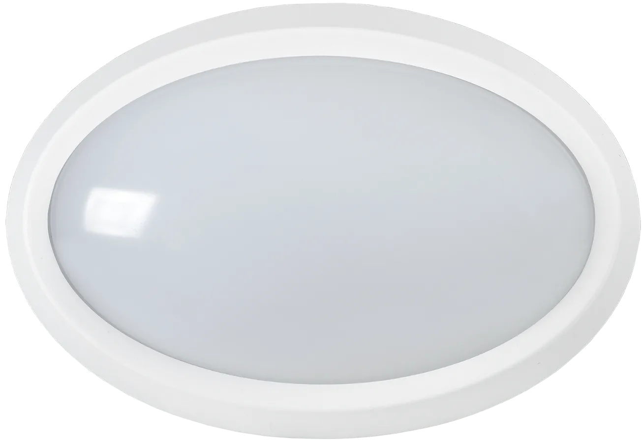 Светильник светодиодный ДПО 5040 12Вт 4000K IP65 овал белый IEK LDPO0-5040-12-4000-K01