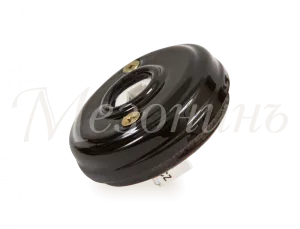 Розетка ретро компьютерная RJ45  (без подъемной рамки D70x25), цвет - черный, коллекция "Новая Голла GE70341-05k