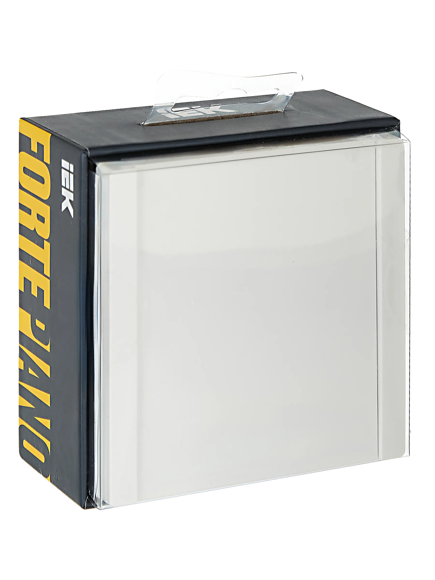 FORTE&PIANO Выключатель 1-клавишный проходной 10А FP203 белый IEK - Фото 2