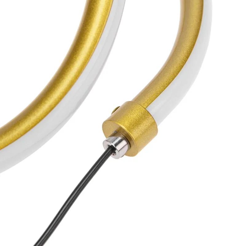 Светильник декоративный Spiral Uno, LED, 2Вт, 3000К, 5В, золотой REXANT - Фото 5