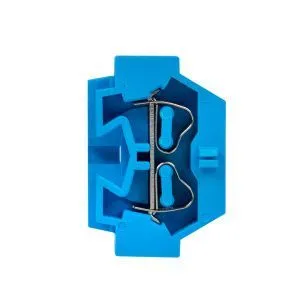 Миниклемма STB-1.5 18A (200 шт) синяя EKF - Фото 3