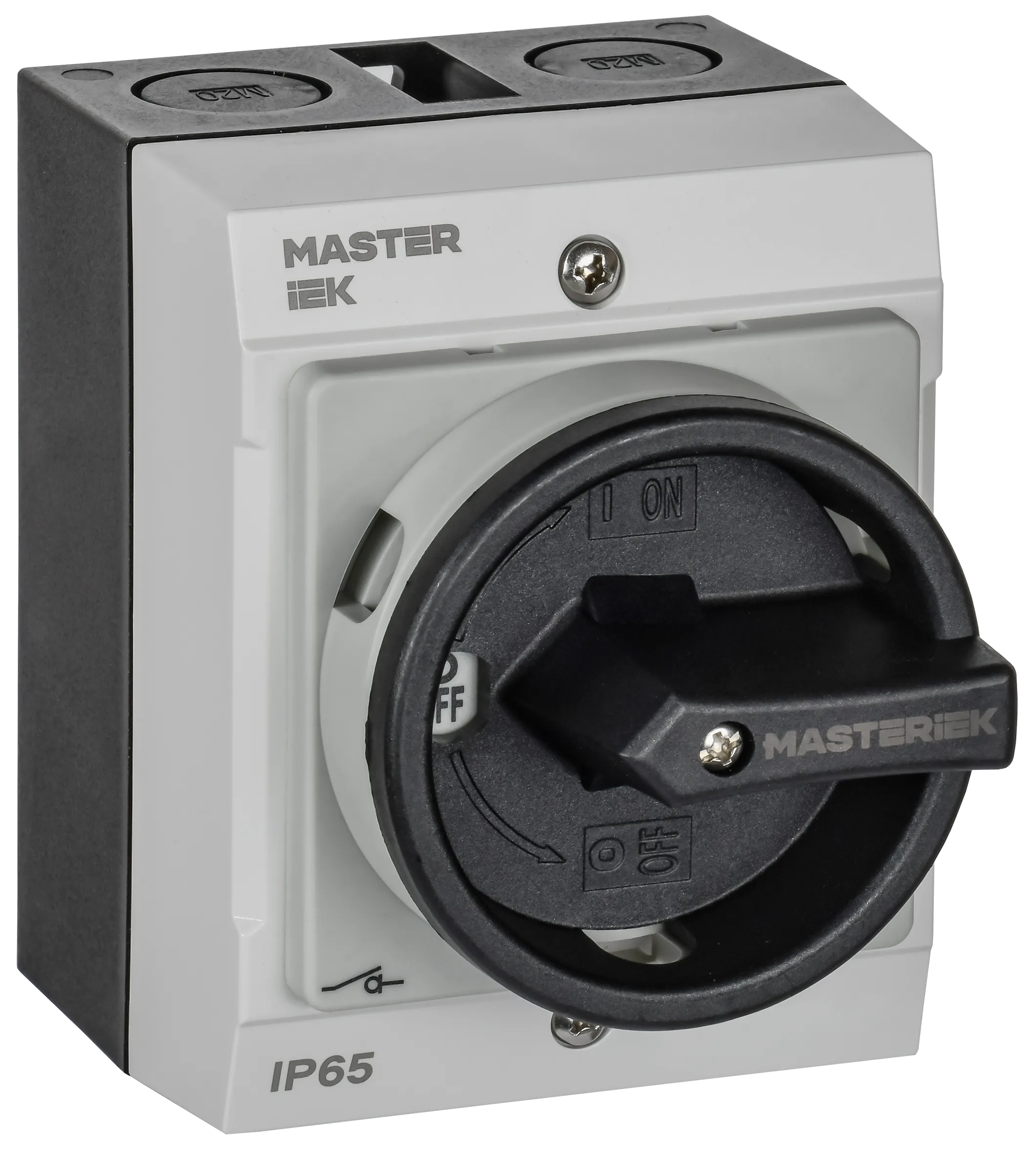 Переключатель кулачковый в боксе закрытая рукоятка 10А схема 91 IEK MI-CS21-010-091