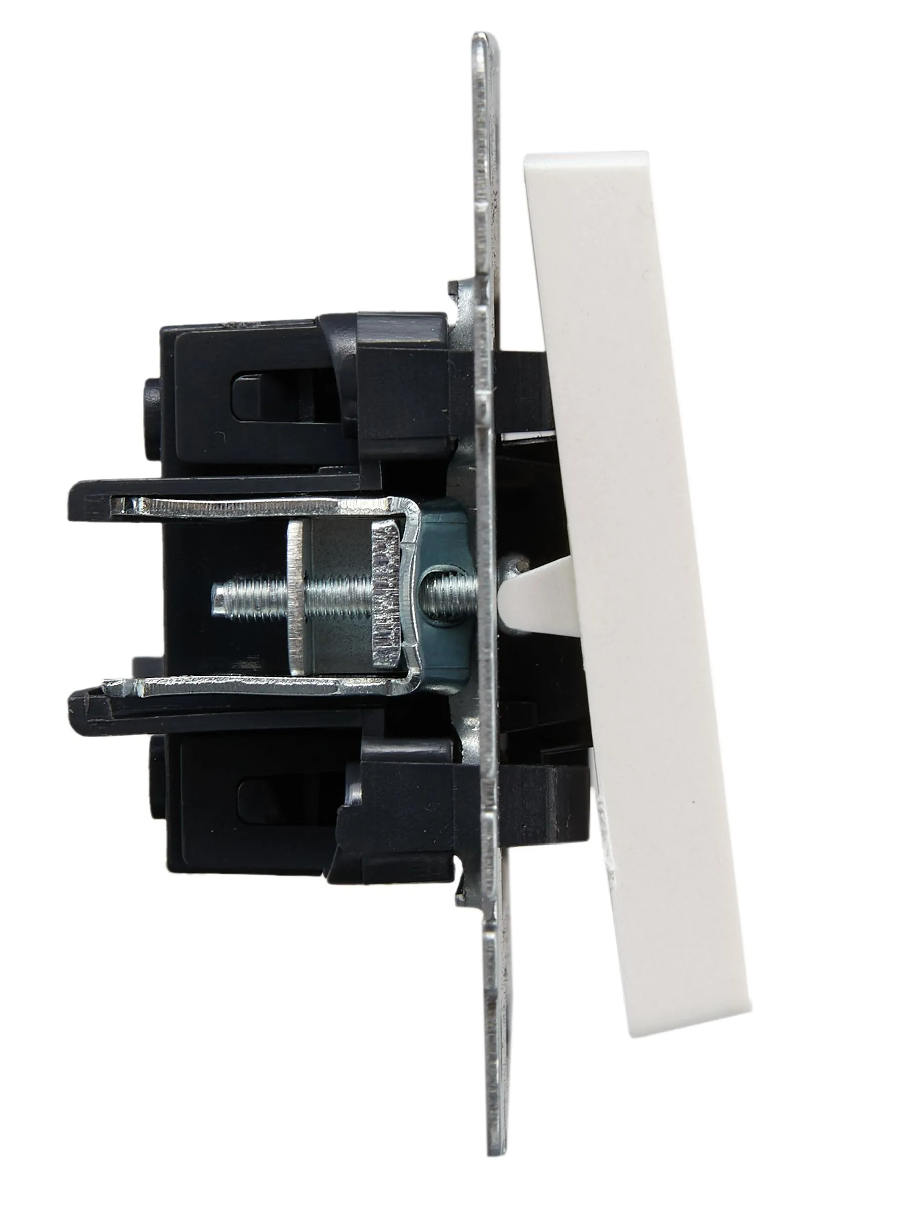 BRITE Выключатель жалюзи 10А ВС10-1-5-БрЖ жемчуг IEK - Фото 2