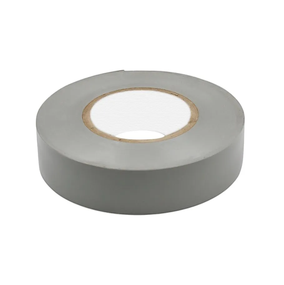 Изолента ПВХ 0,18х19мм, 20м профессиональная серая (5шт/уп) DEKRON - Фото 4
