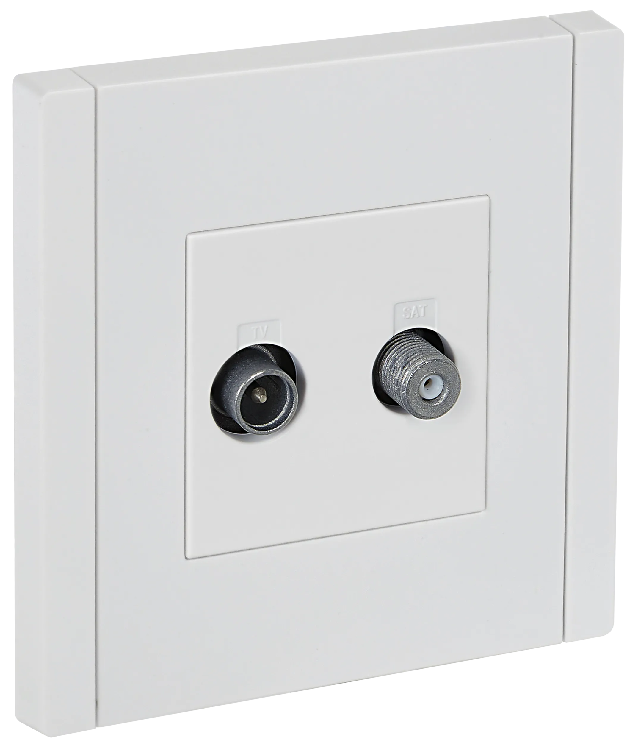 FORTE&PIANO Розетка двойная TV+SAT FP238 белый IEK