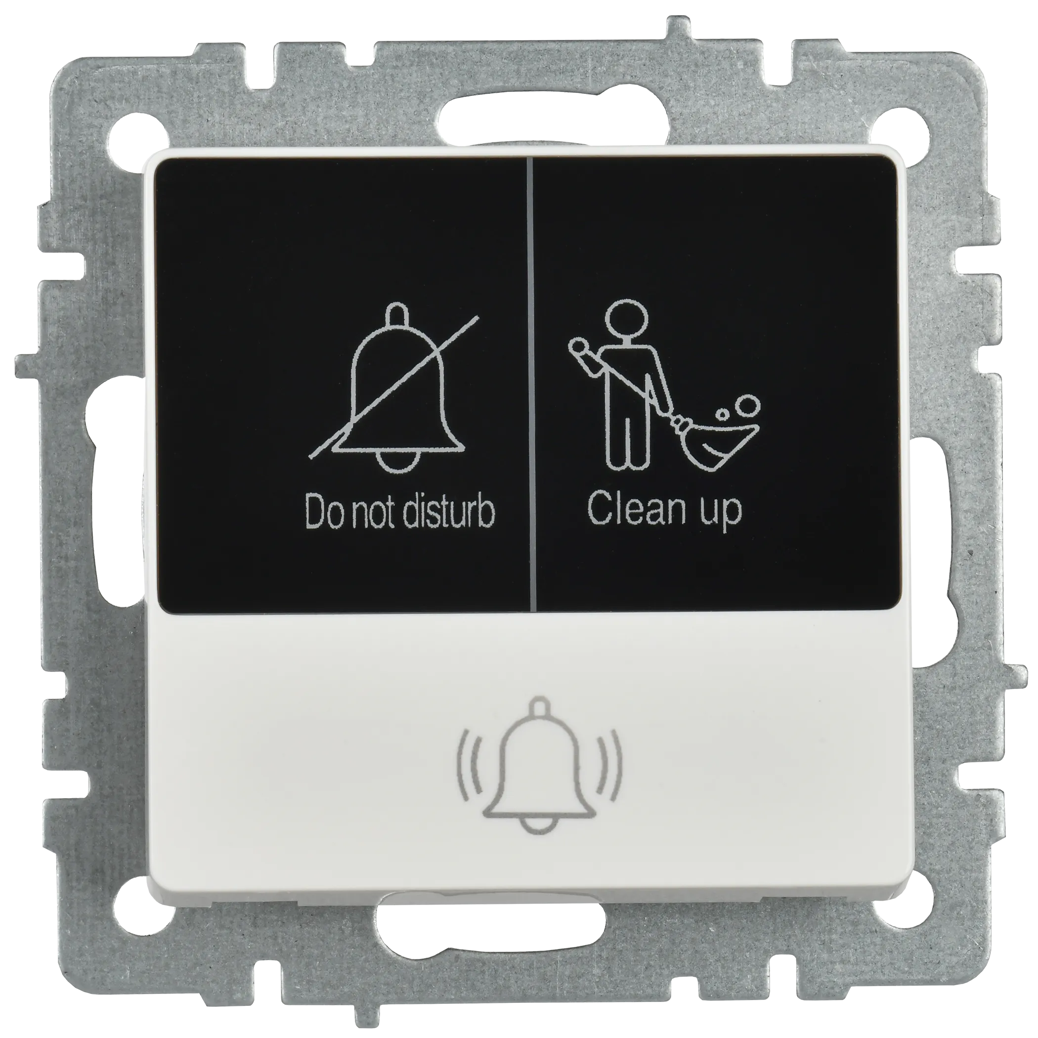 BRITE Кнопка звонка с индикацией для отелей 10А ВС10-1-9-БрБ белый IEK - Фото 3