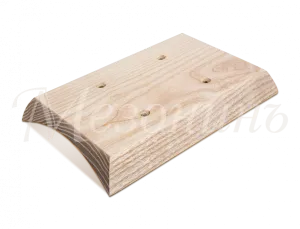 Накладка "Классика"на оцилиндрованное бревно D240мм., прямой угол, установочная площадка: 150 х 90 м GE72723-00