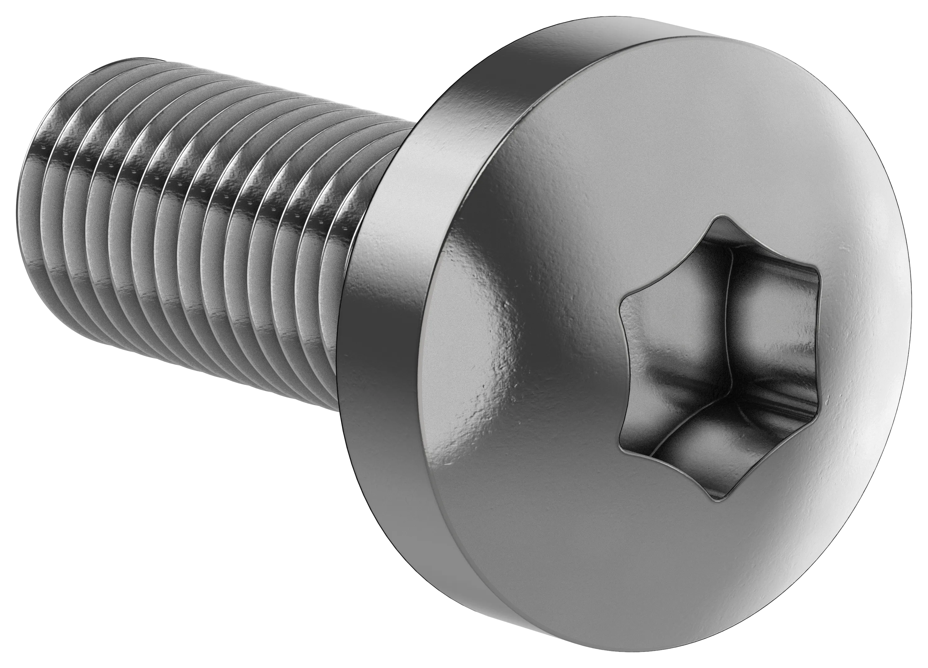 FORMAT Винт М6х16 самонарезающий полукруглая головка шестирадиусный шлиц TORX30 DIN 7500С (20шт/упак) IEK