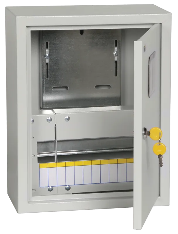 TITAN Корпус металлический ЩУРн-1/12 (395х310х165мм) IP31 IEK