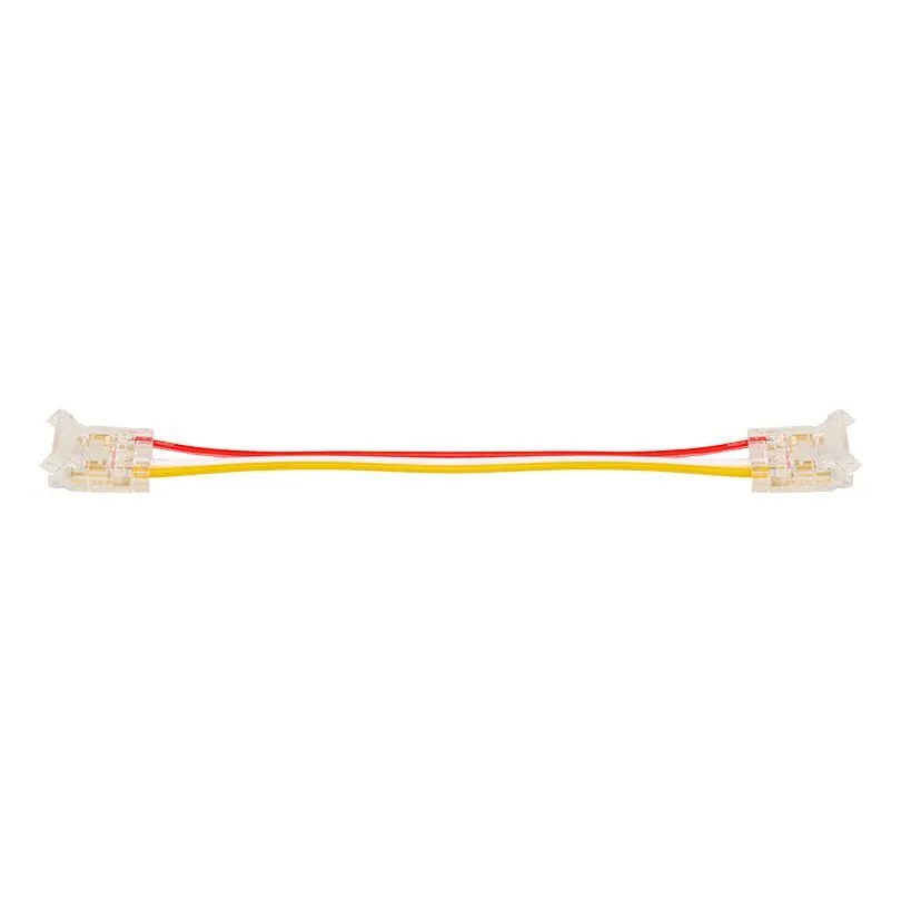 Коннектор WOLTA WLS-3PIN-CCT-COB-10MM-2 выводной/последовательный для ленты COB CCT шириной 10мм, провод 10см. Цена за 1 шт., мин. кратность 3 шт. WLS-3PIN-CCT-COB-10MM-2