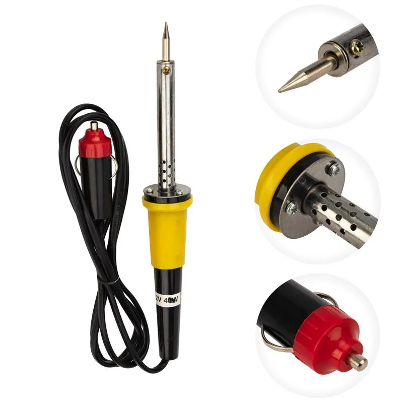 Паяльник со штекером прикуривателя, 12В, 40Вт, блистер REXANT - Фото 3