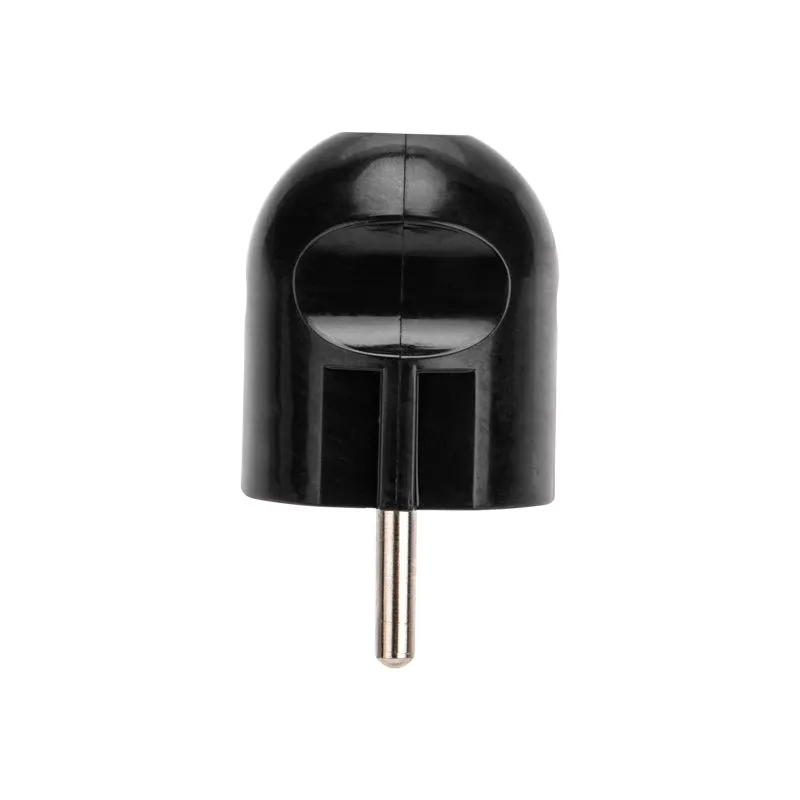 Вилка Евро прямая с з/к 16А черная REXANT - Фото 3