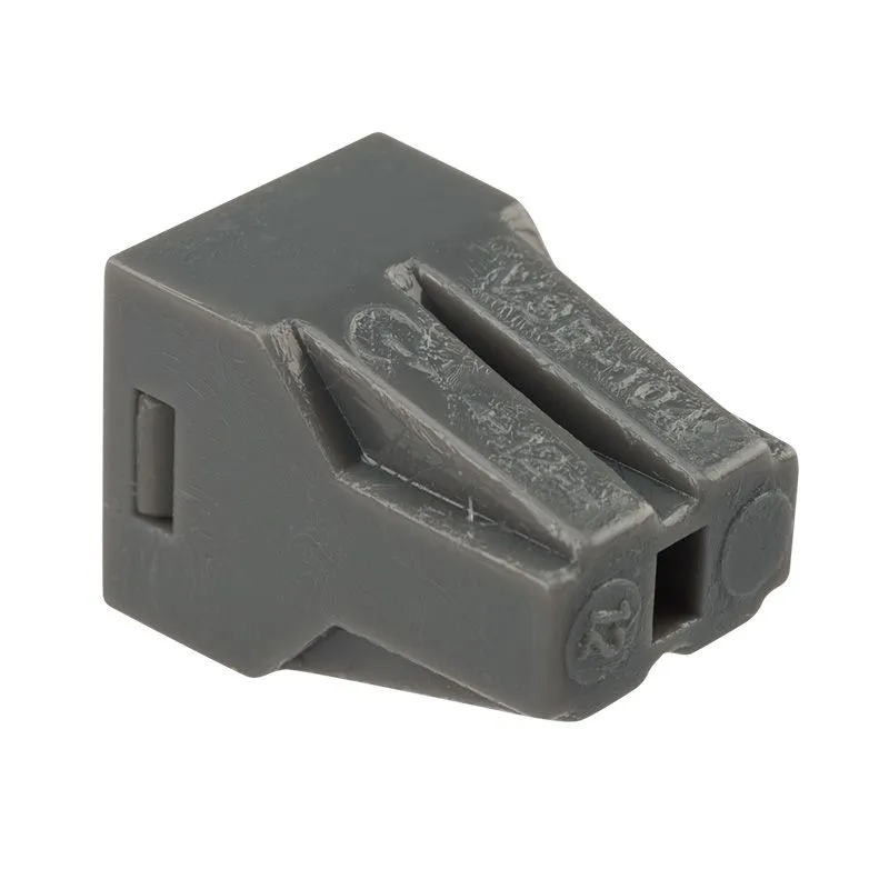 Экспресс-клемма с пастой СМК 773-304, 4-проводная до 2,5 мм², серая (100 шт/уп) REXANT - Фото 2