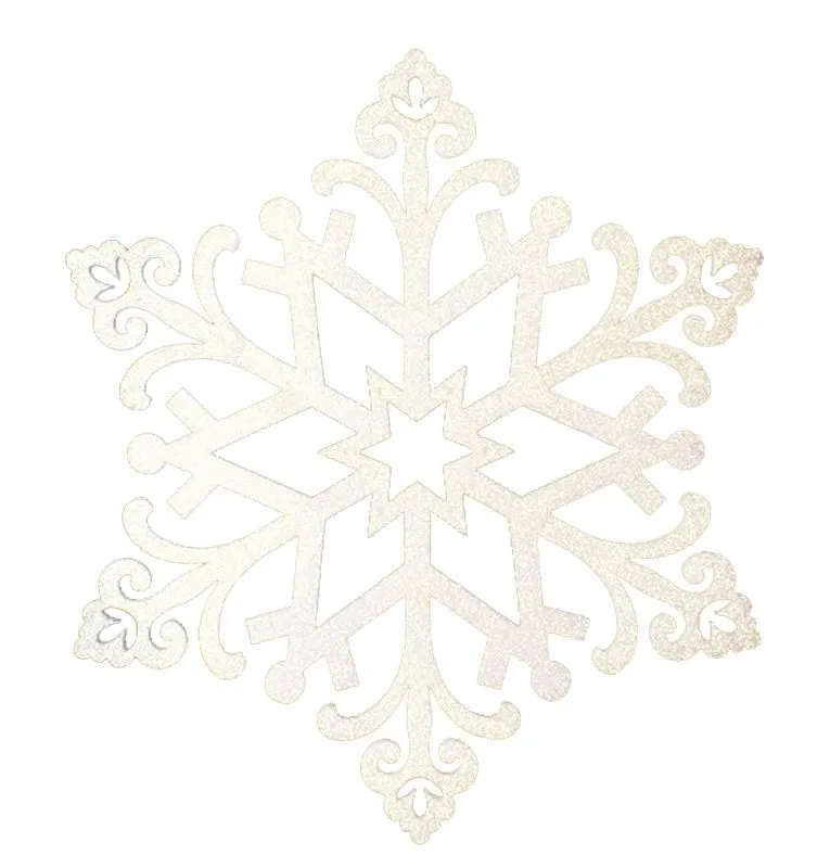 Елочная фигура Снежинка Снегурочка, 81 см, цвет шампань 502-374