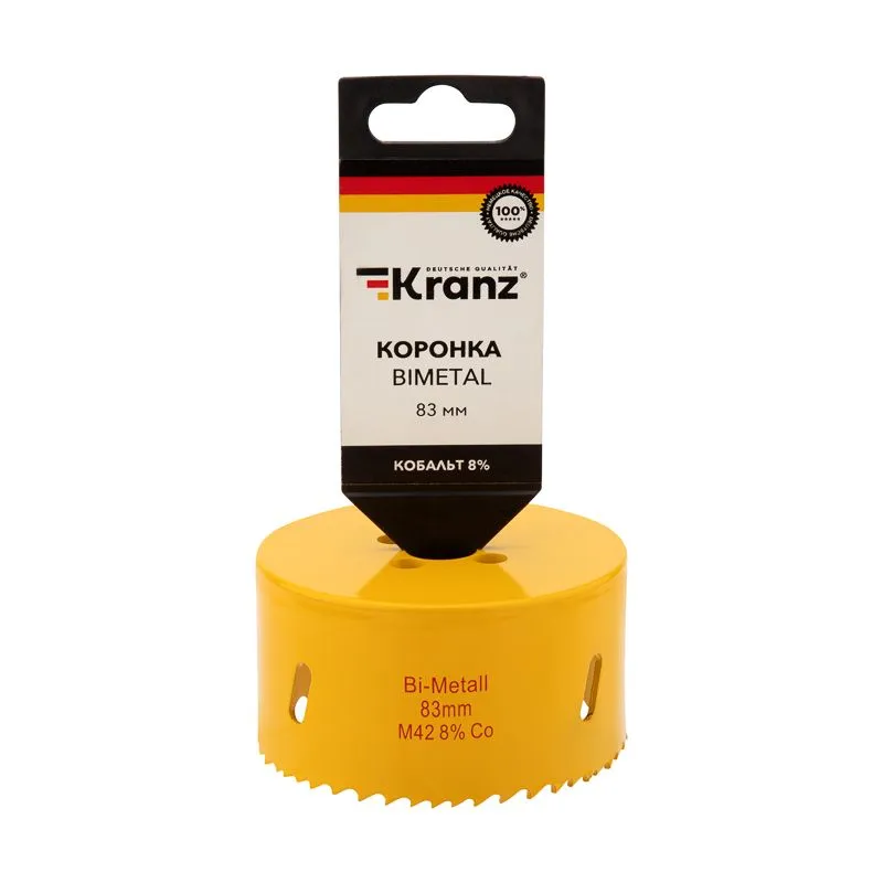 Коронка Bimetal 83мм KRANZ - Фото 3
