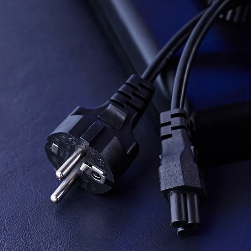 Шнур сетевой, вилка СЕЕ 7/7(Schuko) - разъем IEC 320 C5, кабель 3x0,75мм², 1,8м, для питания ноутбука (пакет ПВХ) REXANT - Фото 4