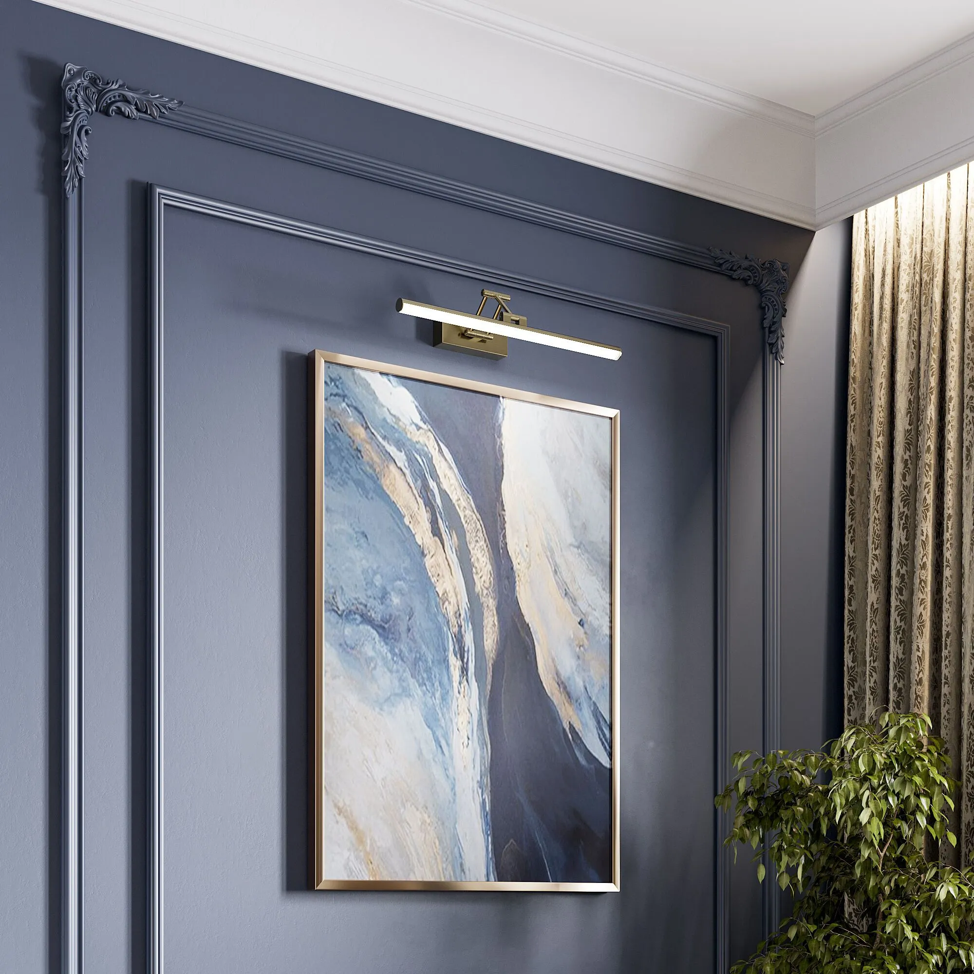 Светильник настенный светодиодный Monza LED бронза 4000К 40128/LED бронза Elektrostandard - Фото 2