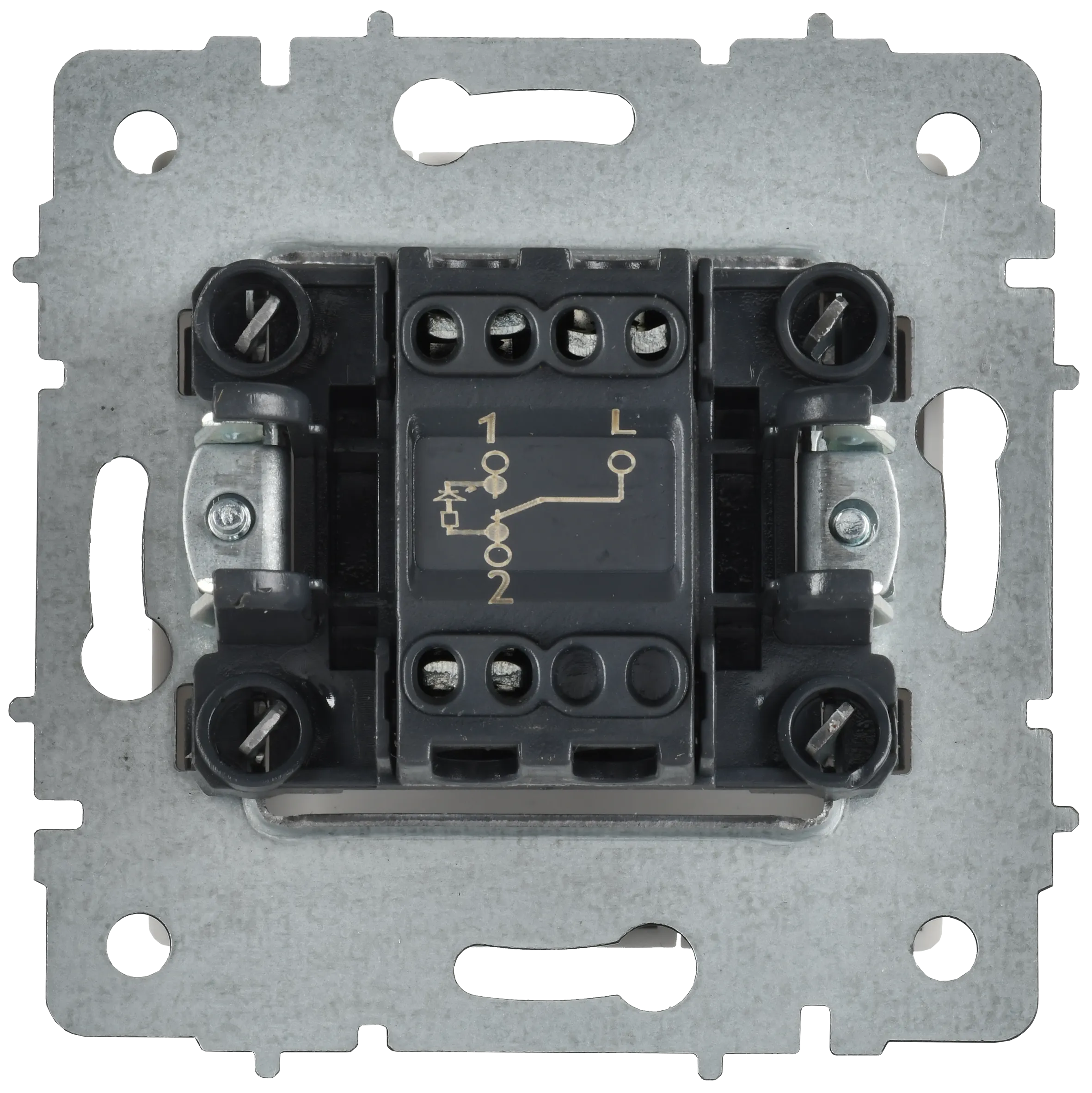 BRITE Выключатель 1-клавишный проходной с индикацией 10А ВС10-1-7-БрАБ арктический белый IEK - Фото 6