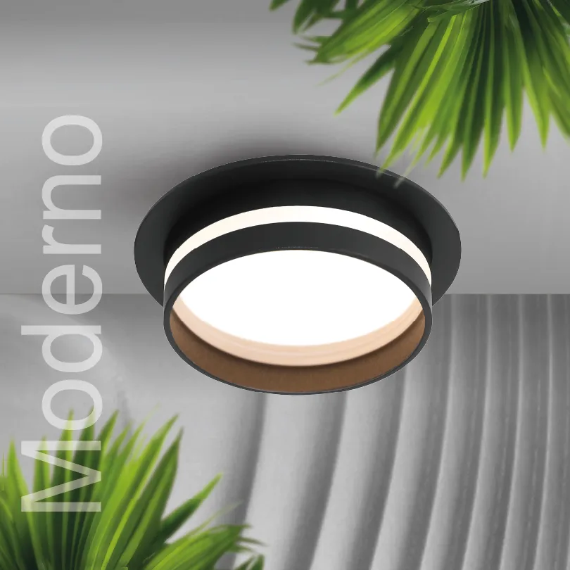 Светильник WOLTA WDL-GX53/01BL под лампу GX53 Черный