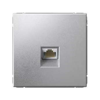 Розетка компьютерная ArtGallery RJ45 кат.6A механизм алюм. SE GAL000386