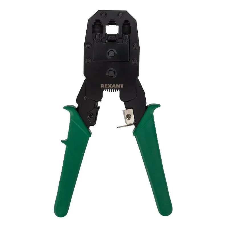 Кримпер HT-200 для обжима 8P8C, 6P6C, 4P4C, заделка витой пары REXANT - Фото 3