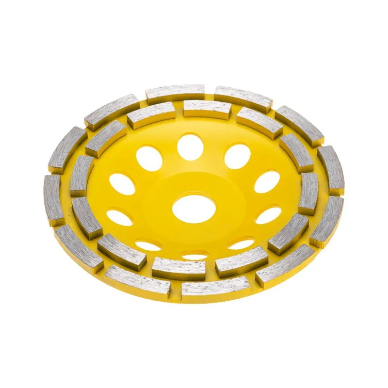 Чашка алмазная шлифовальная, двухрядная, 150х22,2мм KRANZ