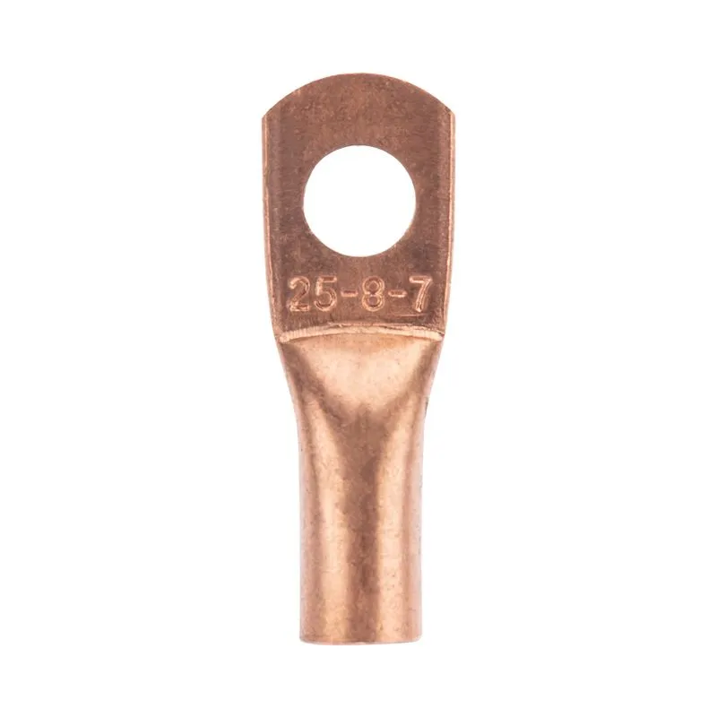Наконечник медный ТМ 25-8-7 (25мм² - Ø8мм) (в упак. 5 шт.) REXANT - Фото 3