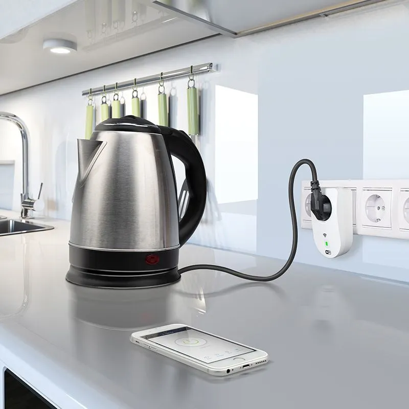 Умная Wi-Fi розетка/дистанционное управление бытовыми приборами 16 А - Фото 4