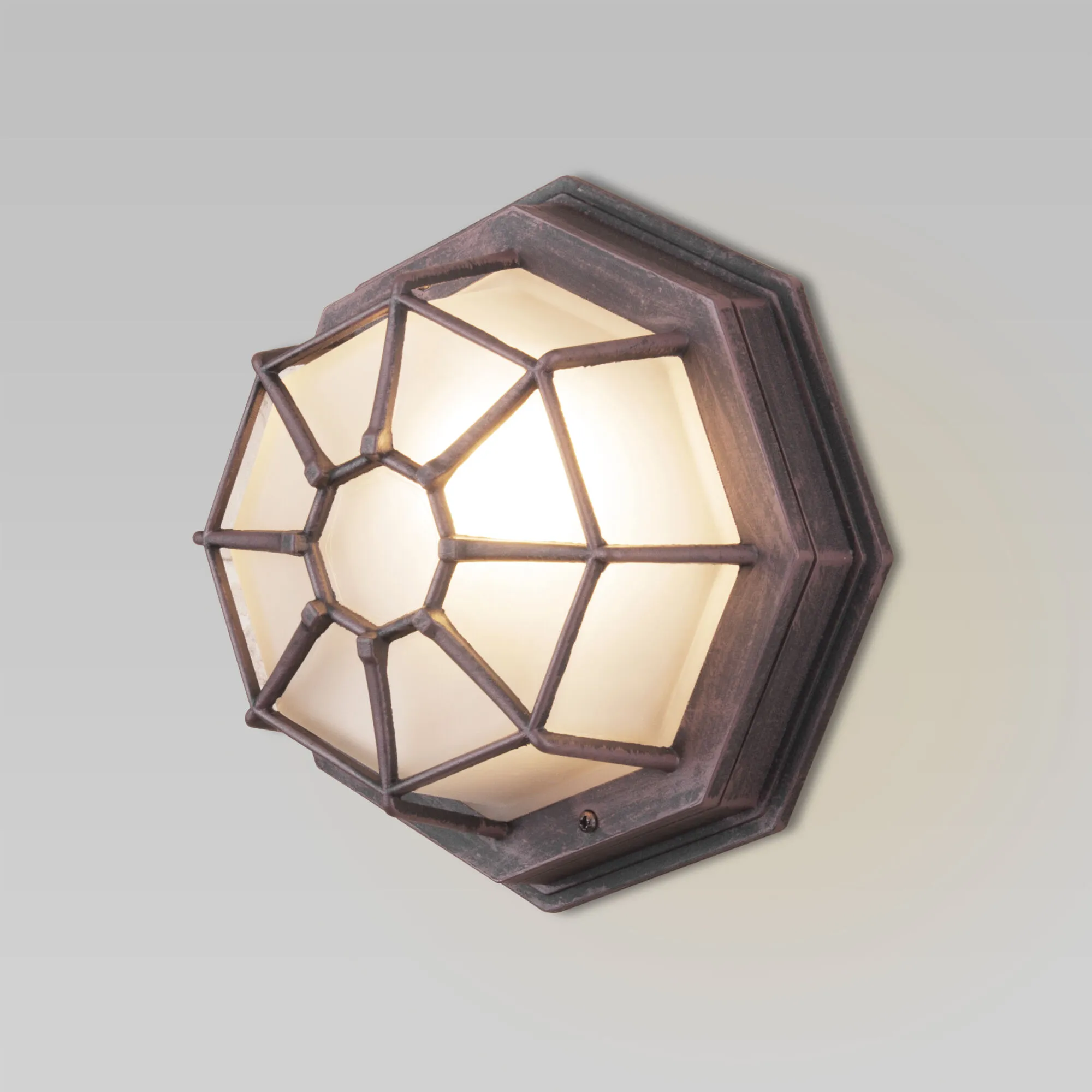 Светильник уличный настенный Telarana S капучино GL 1023D Elektrostandard