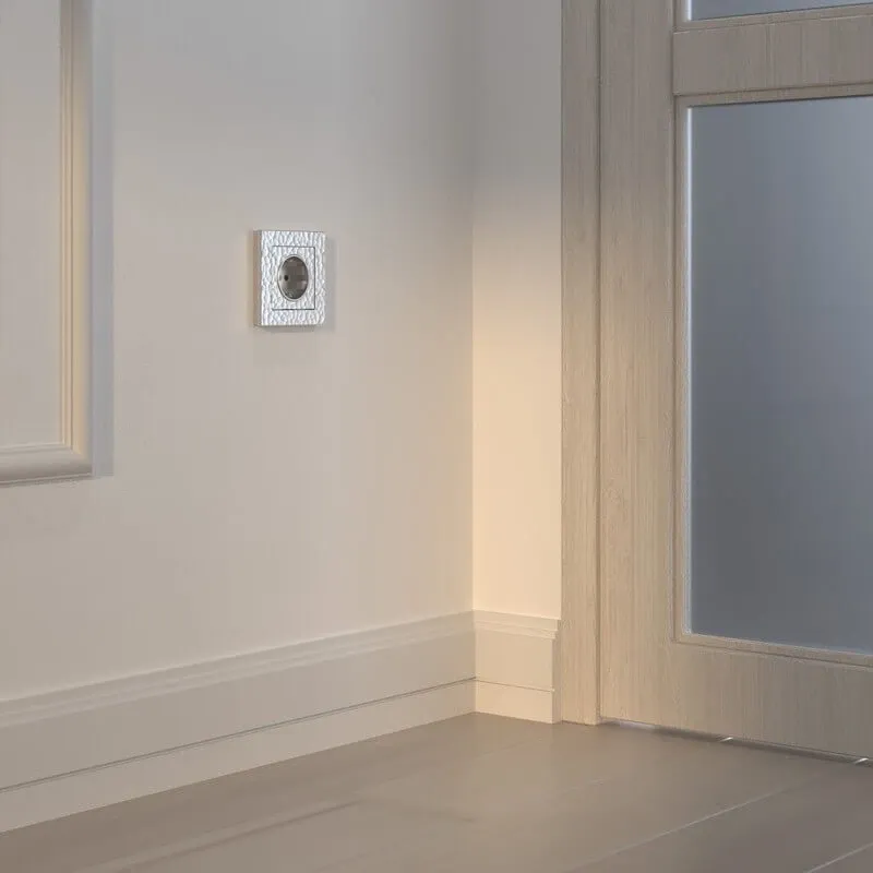 Розетка с заземлением и шторками (hammer серебряный) Werkel - Фото 6