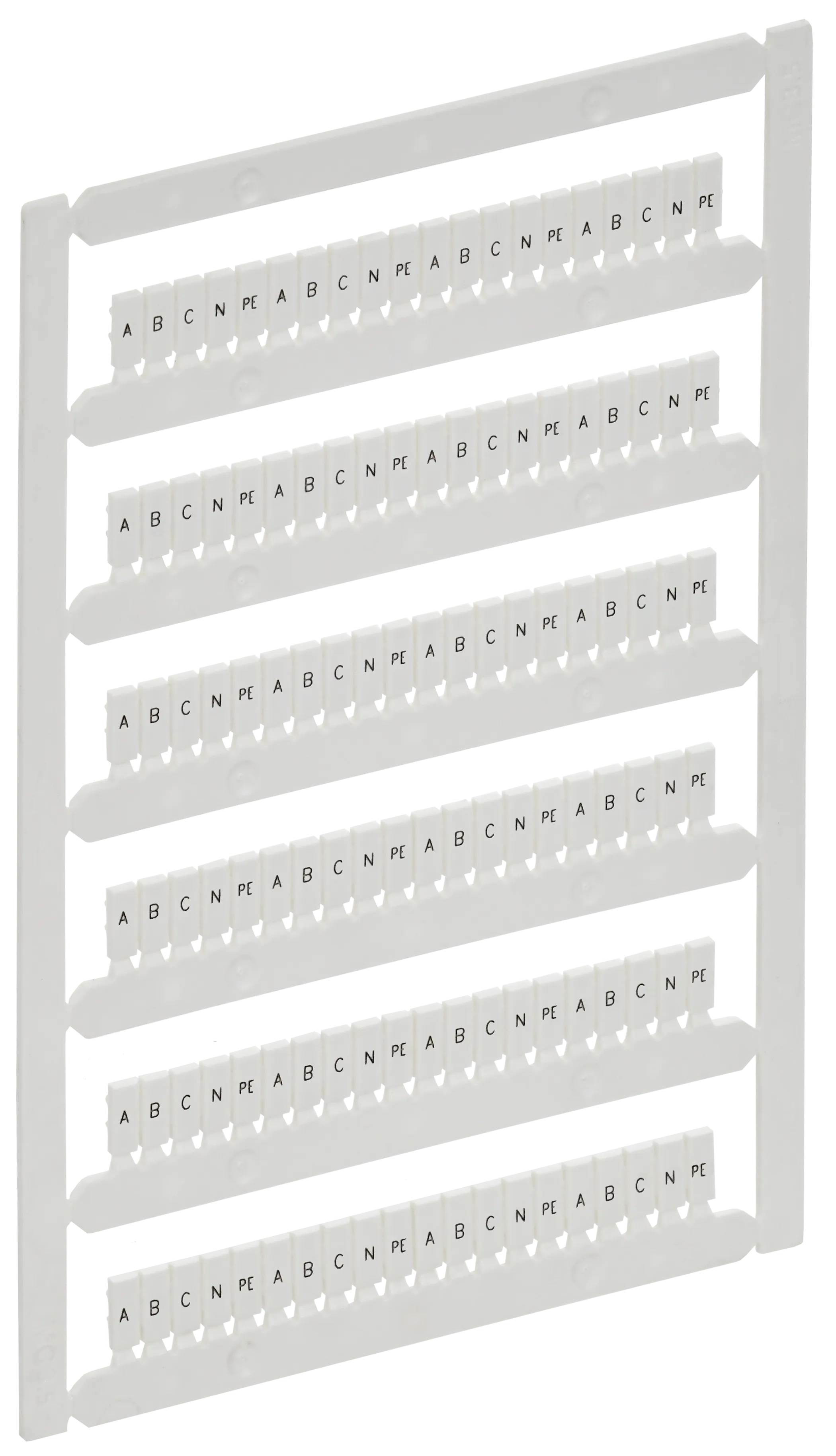 ARMAFIX Маркер для CP 1,5мм2 с символами "A; B; C; N; PE" IEK AF-CT10D-M-D15-21