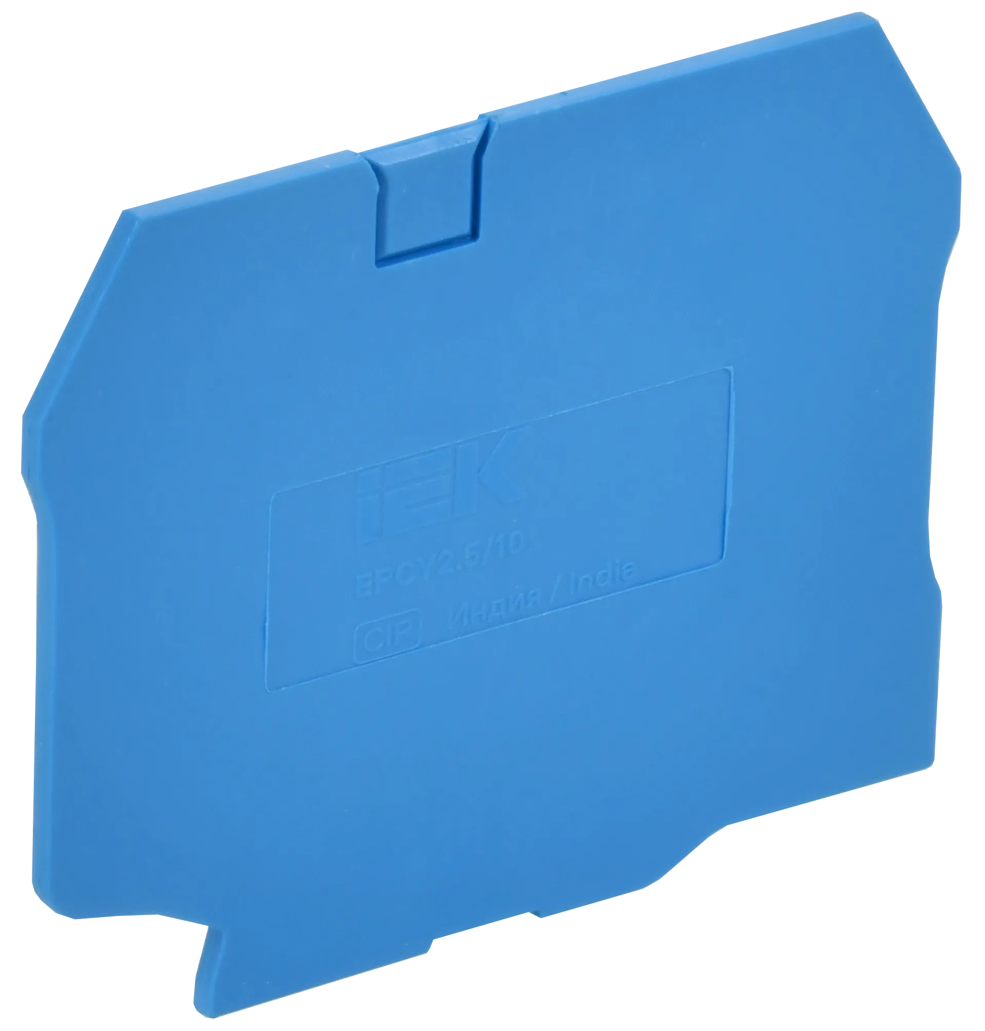 ARMAFIX Заглушка EPCY2.5/10BU для колодок клеммных CY2.5-CY10 синяя IEK