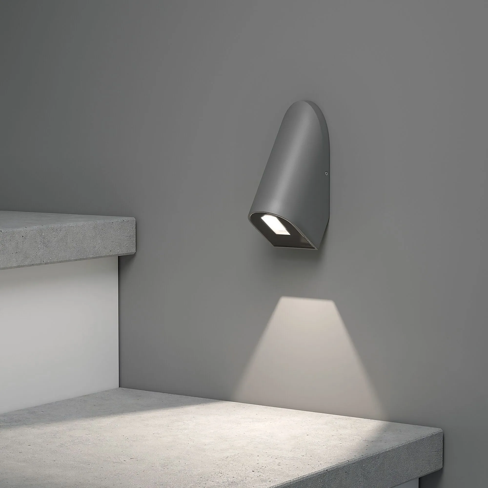 Светильник садово-парковый со светодиодами Bit LED 35168/D серый Elektrostandard