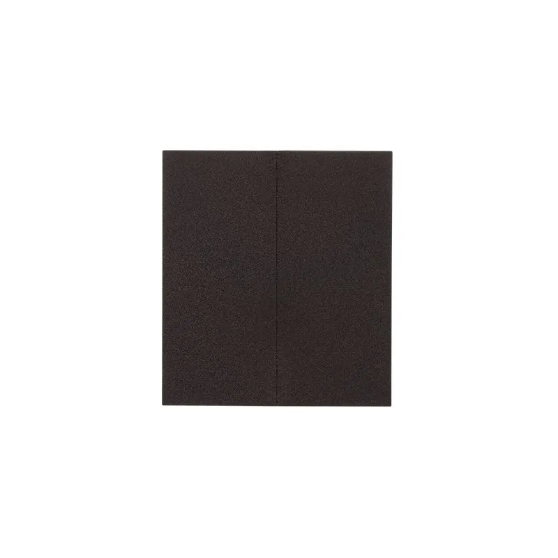 Выключатель STRONG 2 кл 10А с/у антрацит KRANZ KR-78-0706-5