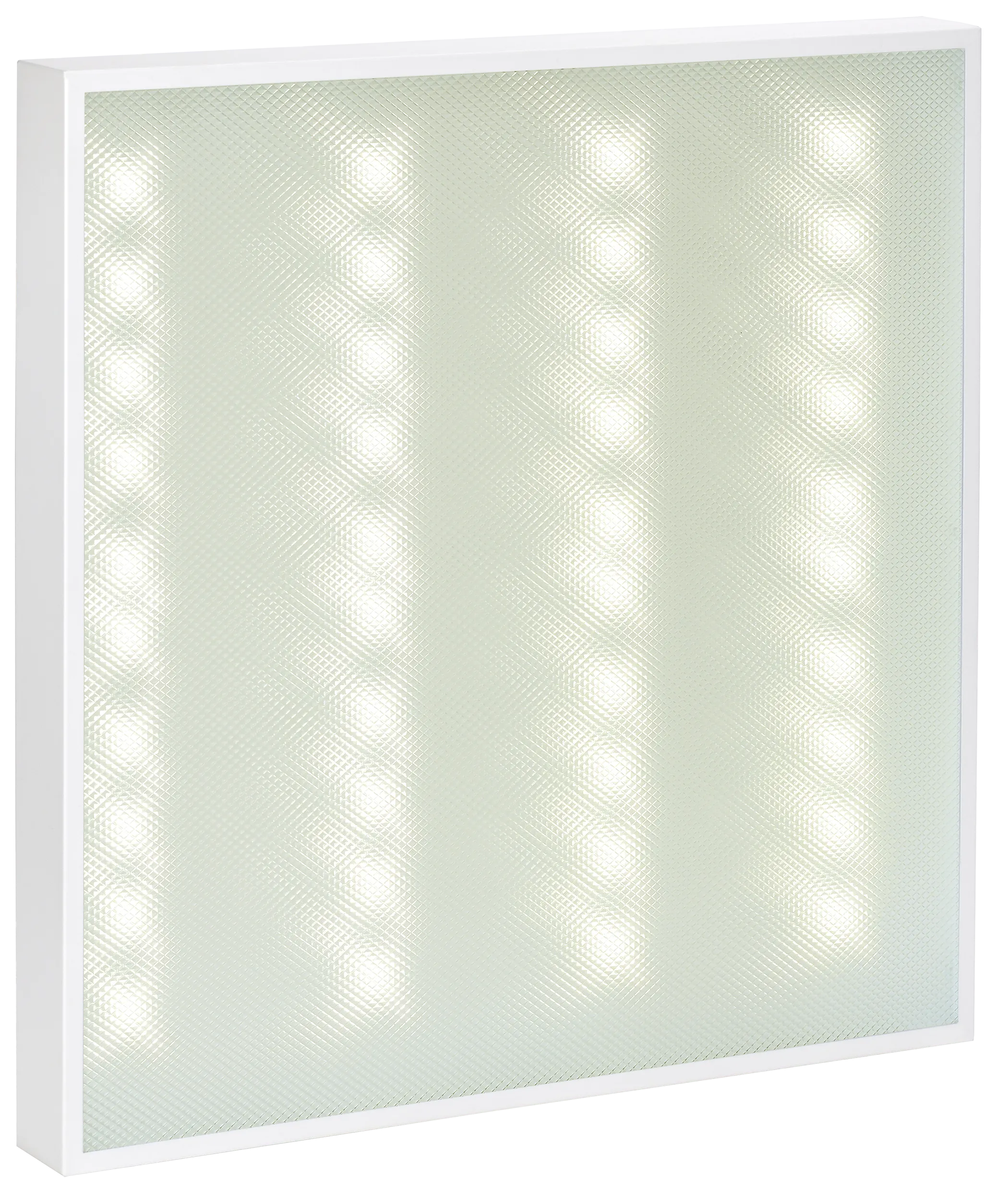 LIGHTING PRO Светильник светодиодный ДВО 1001 45Вт 3000К IP40 595х595мм призма IEK - Фото 4