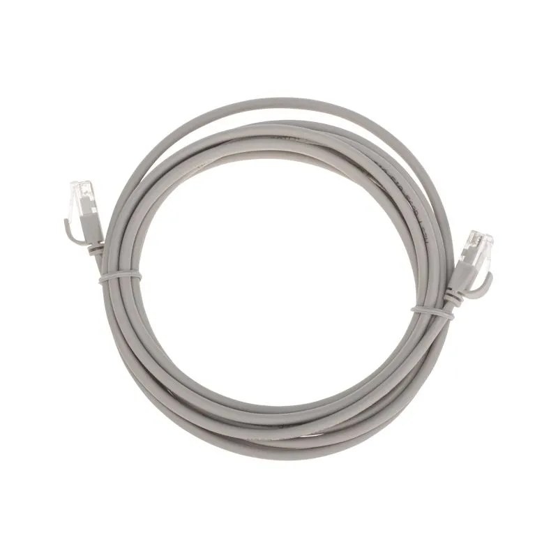 Патч-корд U/UTP, CAT 6A (10G), RJ45-RJ45, 28AWG, LSZH, серый, 3м REXANT