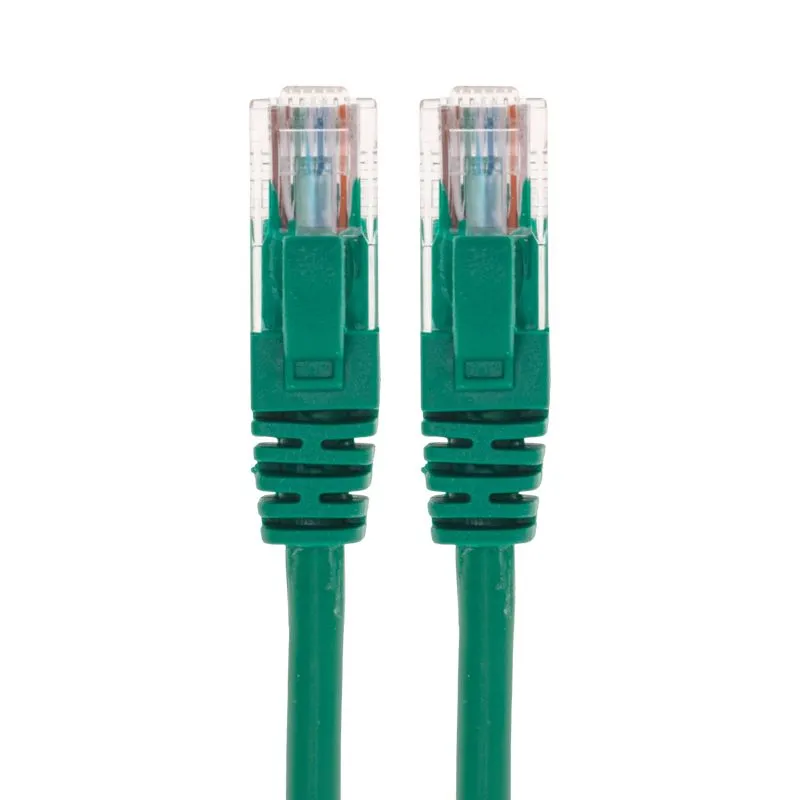 Патч-корд U/UTP, CAT 5e, RJ45-RJ45, 26AWG, LSZH, зеленый, 2м REXANT - Фото 2