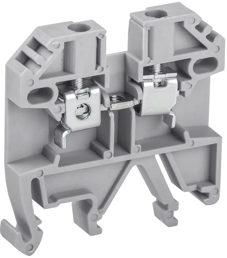Клемма винтовая КВИ-2,5мм2 серая IEK
