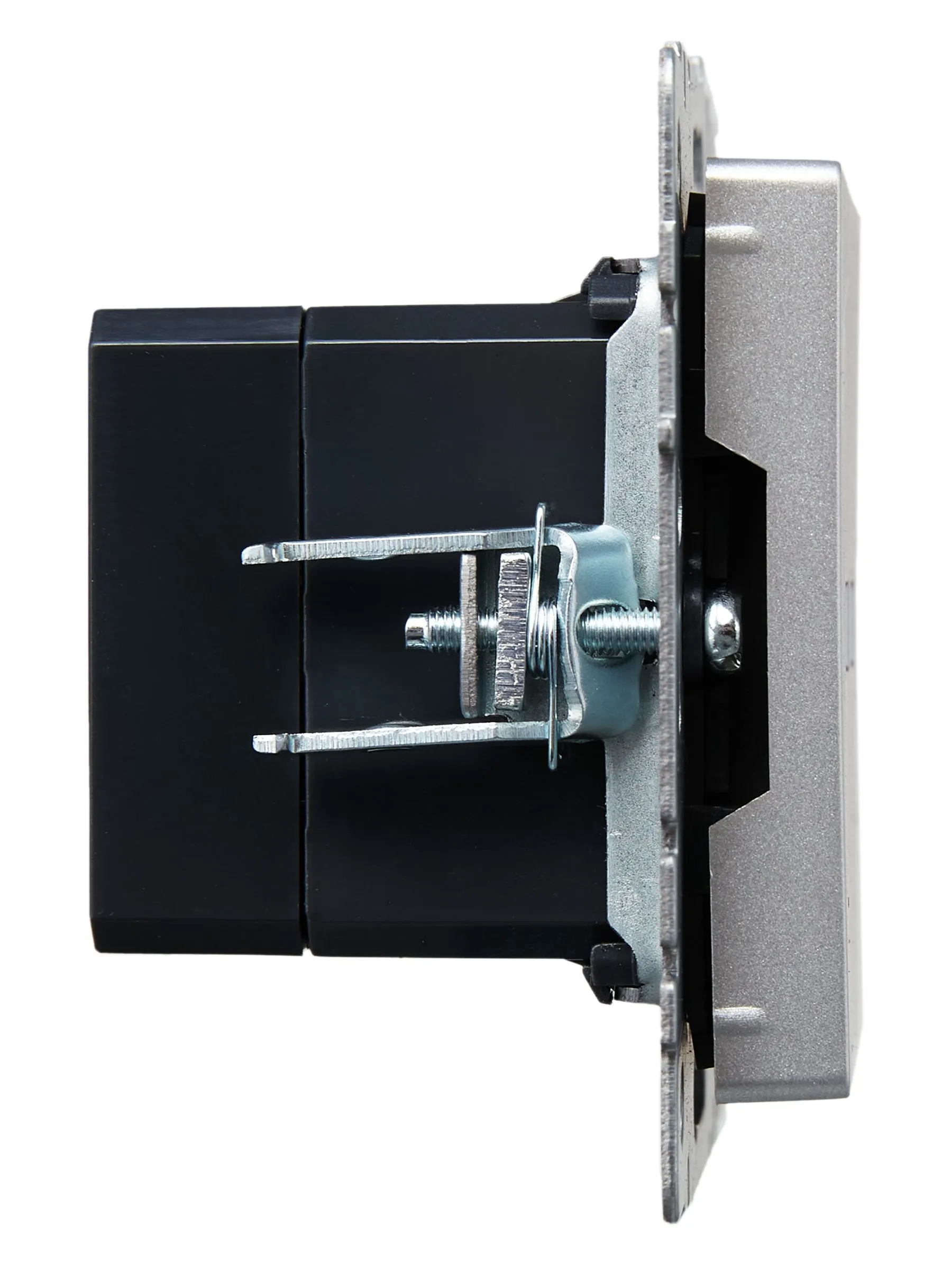 BRITE Розетка USB A+A 5В 3,1А РЮ10-1-БрА алюминий IEK - Фото 7