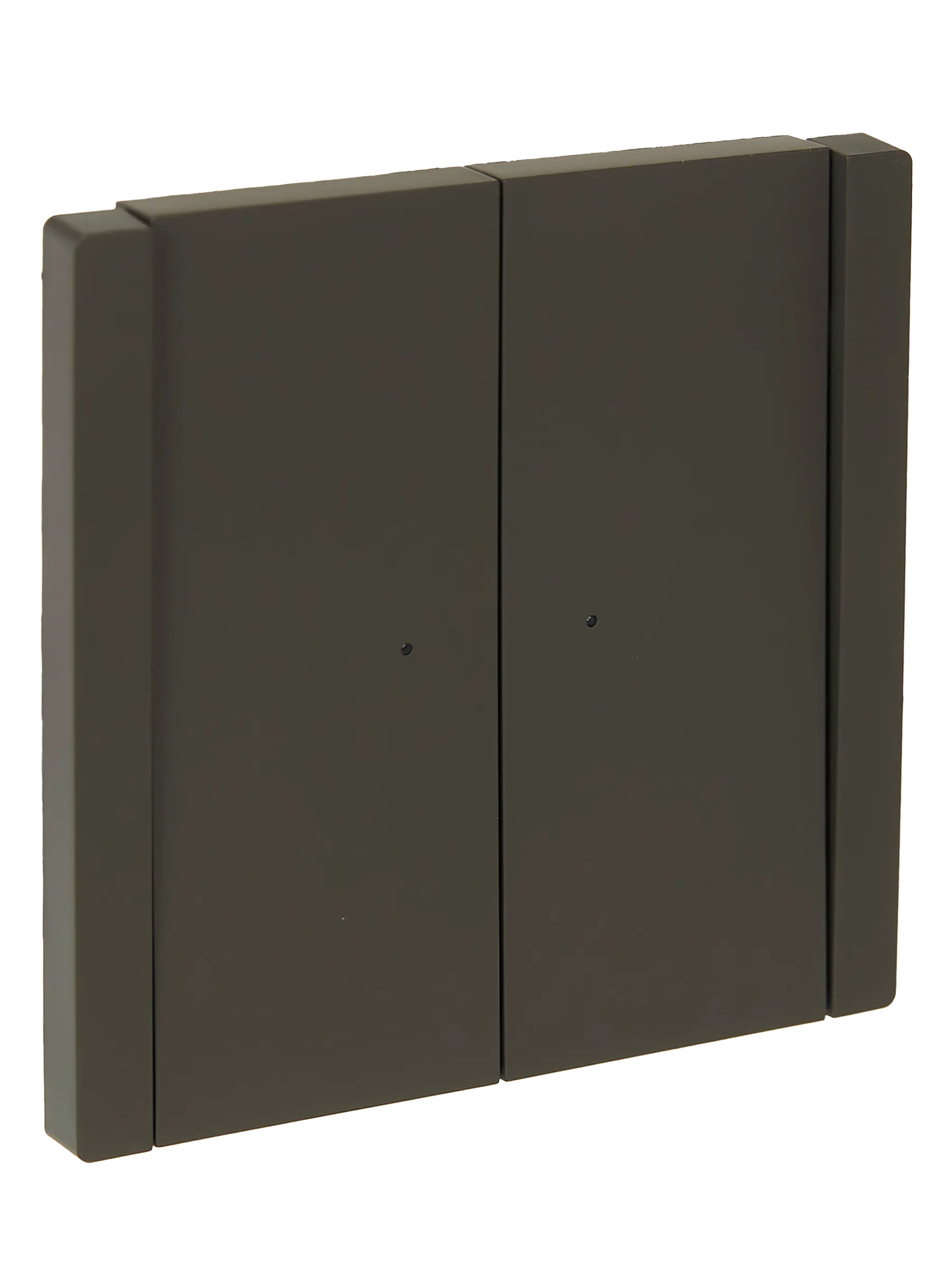 FORTE&PIANO Выключатель 2-клавишный проходной с индикацией 10А FP308 серый IEK 