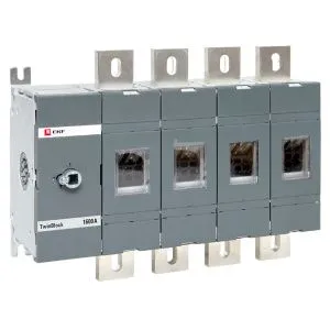 Рубильник 1600A 4P без рукоятки управления TwinBlock EKF tb-s-1600-4p