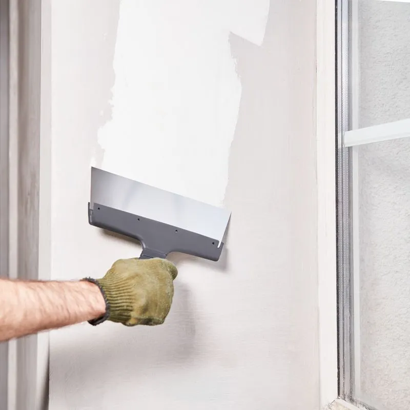 Шпатель фасадный 250 мм нержавеющая сталь, пластмассовая ручка REXANT - Фото 2