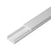 Кабель-канал белый 2-й замок в п/э 20х10 мм (96 м/уп) Промрукав PR03.0049