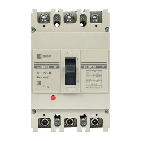 ВА-99М 250/225А 3P 35кА EKF - Фото 2