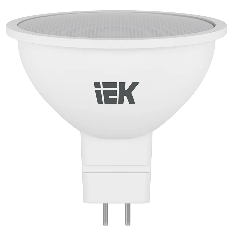 Лампа светодиодная MR16 софит 7Вт 230В 3000К GU5.3 IEK