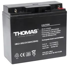 Аккумуляторная батарея Thomas GB 12-18 Ah Thomas GB 12-18 Ah