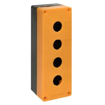 КП104 пластиковый 4 кнопки желтый EKF