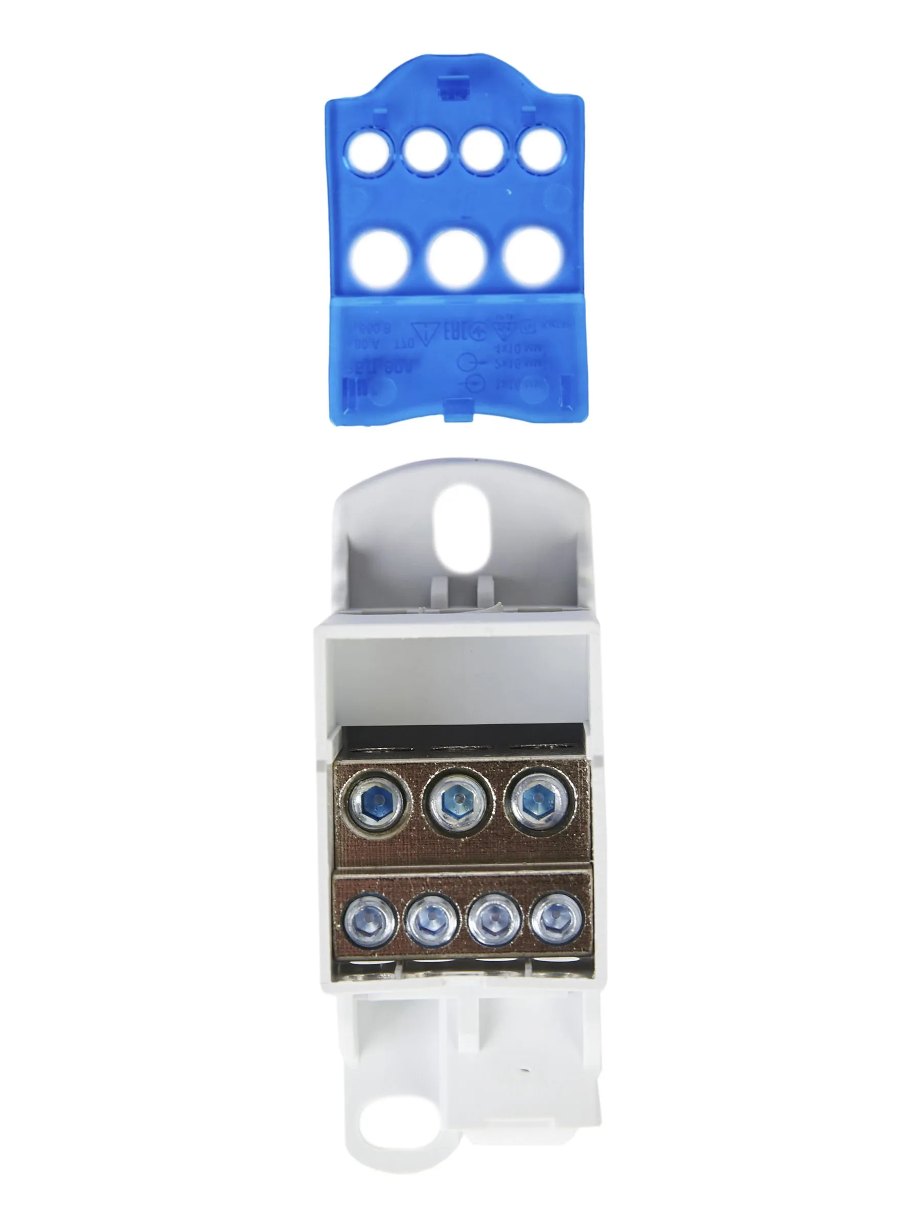 Блок распределительный РБД-80А на DIN-рейку IEK - Фото 4