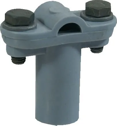 Держатель фасадный пластиковый скручиваемый L-120мм